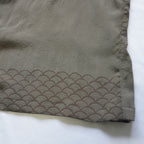 Kimono Aloha Shirt, Oshima Tsumugi Silk, Size L, CA83