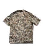 Shark Small Pattern Short Sleeve Aloha Shirt L CA81