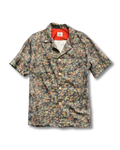 Shark Small Pattern Short Sleeve Aloha Shirt L CA81